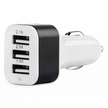 Zástrčka do zapaľovača 3x USB výstup 2,1A 2,0A 1,0A 12/24V Zástrčka do zapaľovača 3x USB výstup 2,1A 2,0A 1,0A 12/24V