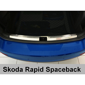 Nerez kryt- ochrana vnútorného batožinového priestoru Škoda Rapid Spaceback 2013-16