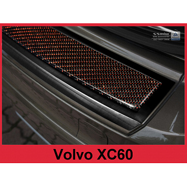 Carbon kryt- ochrana prahu zadného nárazníka Volvo XC60 2013-17 Carbon kryt- ochrana prahu zadného nárazníka Volvo XC60 2013-17