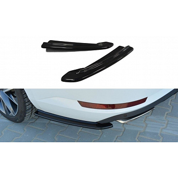 Bočné difúzory pod zadný nárazník pre Škoda Superb Mk3, Maxton Design (plast ABS bez povrchovej úpravy) Bočné difúzory pod zadný nárazník pre Škoda Superb Mk3, Maxton Design (plast ABS bez povrchovej úpravy)
