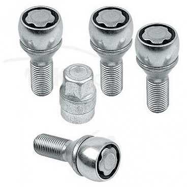 Poistné skrutky Sicubloc M12x1,5x28 mm kužeľ, na kľúč 17 Poistné skrutky Sicubloc M12x1,5x28 mm kužeľ, na kľúč 17
