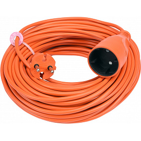 Kabel prodlužovací 30 m oranžový