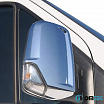 ABS chróm kryty zrkadiel Omtec VW Caddy, T5, T6 2003-15