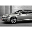 Nerez spodná lišta chladiča VW Passat B8 2014-19