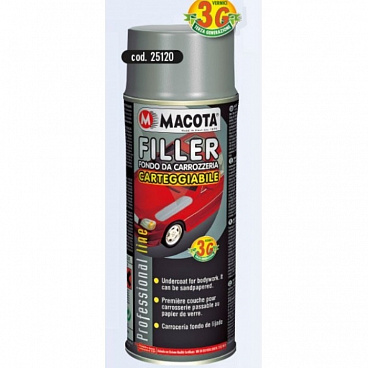 Plniaci tmel v spreji Macota 400 ml sivý