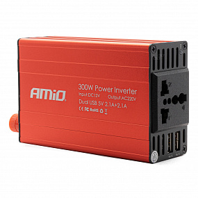 Menič napätia 12V/220V 300W/600W 2xUSB PI03 Menič napätia 12V/220V 300W/600W 2xUSB PI03
