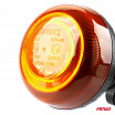 Výstražná blikajúca lampa mini maják 18 LED R65 R10 12V 24V W21p