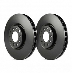 D1554 - Tarcze hamulcowe Premium Gładkie (Para) EBC Brakes CITROEN | C4 | DS4 | DS5 | DS | DS3 Crossback | DS4 | DS4 Crossback |