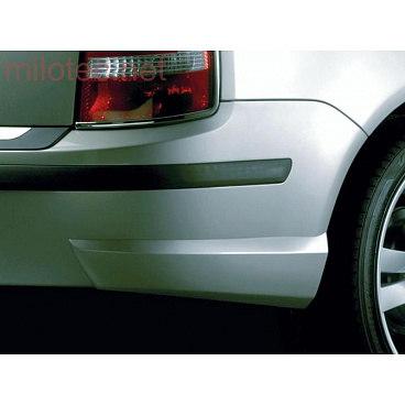 Škoda Fabia Combi, Sedan Facelift zadné rozšírenie nárazníka 2 ks, ABS-čierny Škoda Fabia Combi, Sedan Facelift zadné rozšírenie nárazníka 2 ks, ABS-čierny