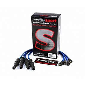 Przewody zapłonowe PowerTEC SUBARU IMPREZA LEGACY FORESTER EJ16-EJ22 92-02 Niebieskie
