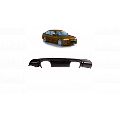 Difúzor BMW 3 E46 Zadný Matná Čierna