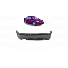 Nárazník BMW 3 E46 Zadný s difúzorom