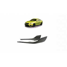 Predný nárazník Matná Čierna BMW 2 F22 F23 Predný nárazník Matná Čierna BMW 2 F22 F23
