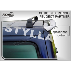 Citroen Berlingo (97+) spoiler zadných dverí horný (EÚ homologácia)
