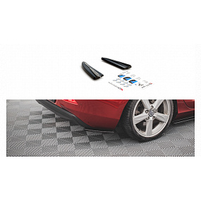 Splitter Volvo V40 Tył Boczne Gloss Black Splitter Volvo V40 Tył Boczne Gloss Black