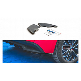 Splitter Skoda Kamiq Tył Boczne Gloss Black