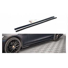 Dokładka Volvo V90 II Progi Gloss Black Dokładka Volvo V90 II Progi Gloss Black
