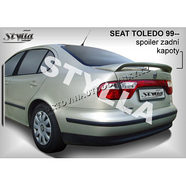 SEAT TOLEDO (98+) spoiler zad. kapoty (EU homologace) SEAT TOLEDO (98+) spoiler zad. kapoty (EU homologace)