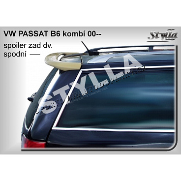 Volkswagen Passat B6 combi (00+) spoiler zadných dverí horný (EÚ homologácia) Volkswagen Passat B6 combi (00+) spoiler zadných dverí horný (EÚ homologácia)