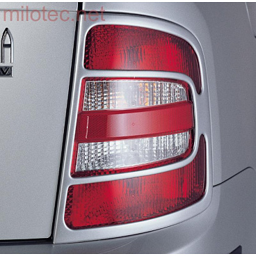 Kryty zadných svetiel Milotec (masky) -ABS čierny, Škoda Fabia I Combi, Sedan Kryty zadných svetiel Milotec (masky) -ABS čierny, Škoda Fabia I Combi, Sedan