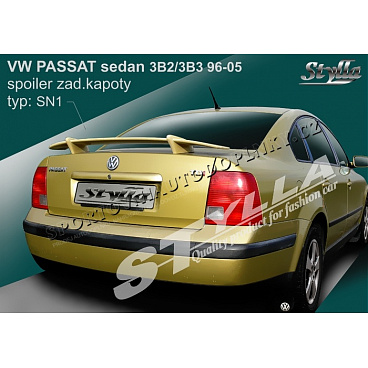 Volkswagen Passat sedan 3B2 1996-05 spoiler zadnej kapoty (EÚ homologácia) Volkswagen Passat sedan 3B2 1996-05 spoiler zadnej kapoty (EÚ homologácia)