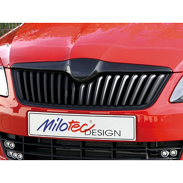 Horná lišta prednej masky - ABS čierny, Fabia II Facelift Limousine, Combi, Roomster Facelift Horná lišta prednej masky - ABS čierny, Fabia II Facelift Limousine, Combi, Roomster Facelift