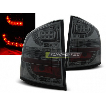 Škoda Octavia 2 kombi 2004-12 zadné LED lampy smoke (LDSK04)