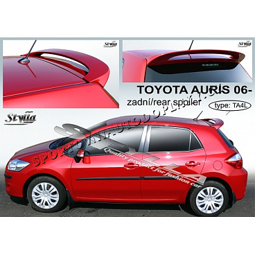 Toyota Auris 2006- zadní spoiler (EU homologace) Toyota Auris 2006- zadní spoiler (EU homologace)