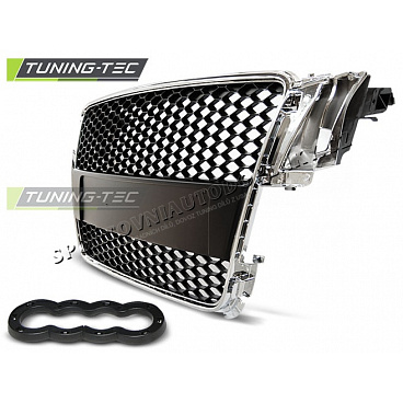 Audi A5 2007-06.2011 chrome RS-Style maska ​​(GRAU11)