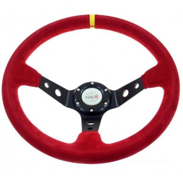 Športový volant WRC Rally II červený 350 mm Športový volant WRC Rally II červený 350 mm