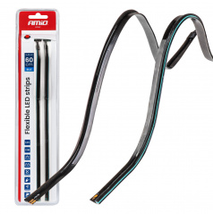 LED pásy COB do auta bočné modré 2x30cm 12V AMIO-04578