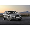 Carbón kryt- nerez ochrana prahu zadného nárazníka Audi Q5 2008+