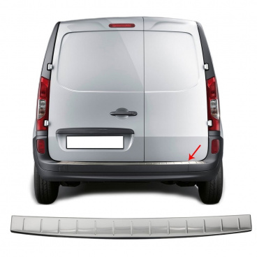 Nerez kryt hornej hrany zadného narazníka M. Citan 2013-21, R. Kangoo II 2013-21