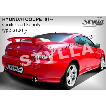 Hyundai Coupe 01+ spoiler zadnej kapoty (EÚ homologácia)