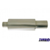 Sportovní výfuk TurboWorks 63/90 mm dlouhá kulatá koncovka se silencerem