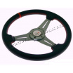 Sportovní volant černý karbon R 350 mm
