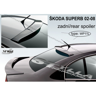 Škoda Superb sedan 2002+ zadný spoiler