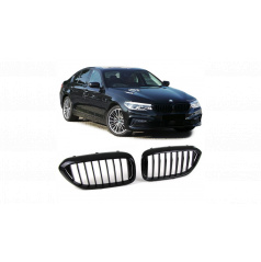 Gril BMW 5 G30 F90 G31 jednotlivé rebro Lesklá čierna