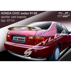 Honda Civic sedan 1991-95 spoiler zadnej kapoty (EÚ homologácia)