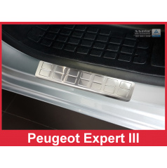Nerez ochranné lišty prahu dverí 2ks Peugeot Expert 3 2016+