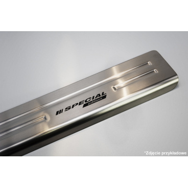 Nerez ochranné lišty prahu dverí 4ks špeciálna edícia Volkswagen Golf 7 2012-16