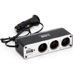 Rozbočovač s USB 12V a 24V