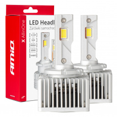 Automobilové LED žiarovky série X AllinOne D1S D3S D8S 6000K Canbus AMIO-03669