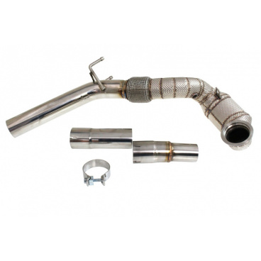 Downpipe Audi A3 8V TT FV Seat Leon ST Škoda Octavia III Superb III Golf VII 1.8 TFSI Tepelný štít Downpipe Audi A3 8V TT FV Seat Leon ST Škoda Octavia III Superb III Golf VII 1.8 TFSI Tepelný štít
