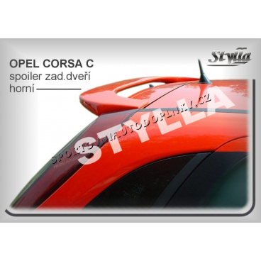 OPEL CORSA C 3D (00+) spojler chrbta. dverí hornej (EU homologácia) OPEL CORSA C 3D (00+) spojler chrbta. dverí hornej (EU homologácia)