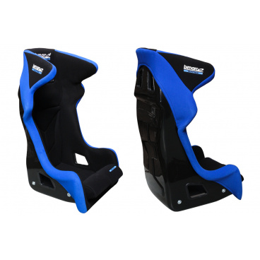 Fotel Sportowy Bimarco Matrix Welur Blue-Black FIA Fotel Sportowy Bimarco Matrix Welur Blue-Black FIA