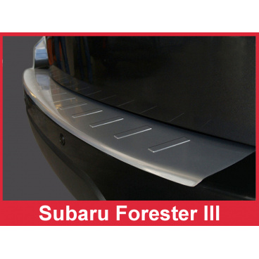 Nerez kryt- ochrana prahu zadného nárazníka Subaru Forester III 2008-12