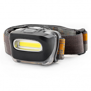Baterka - čelovka LED COB Headlamp 3xAAA 150Flux IPX3