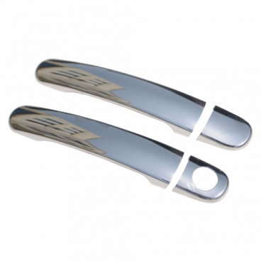 Nerez leštené kryty kľučiek Omtec 4 ks (predné dvere)Nerez leštené kryty kľučiek Omtec 4 ks (predné dvere)