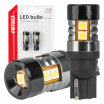LED žiarovky CANBUS T10 W5W 9 SMD 3030 Biela 12V 24V